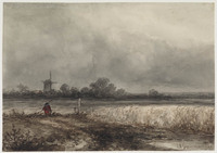 TvB T 305
<br/>
Landschap bij onweer
<br/>
<em>Hoppenbrouwers, Johannus Franciscus</em>